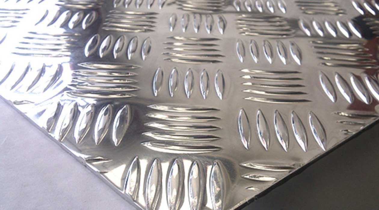 Aluminium Alloy 6082 Chequered Plates